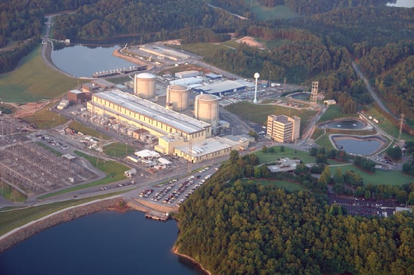 Top Plant:&nbsp;Oconee Nuclear Station, Seneca, South Carolina