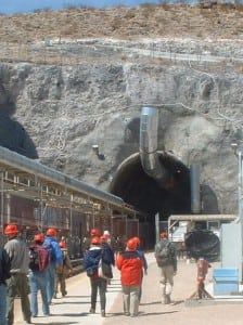 Tour_group_entering_North_Portal_of_Yucca_Mountain