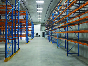 Figure 3 - Installed Racks at Clay Electric