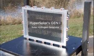Hypersolar-hydrogen-generator