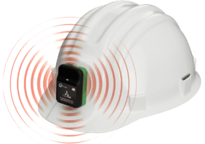 Triax TraceTag Hardhat with alarm (003)