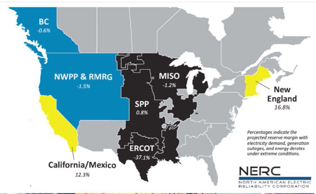 NERC Issues Grim Outlook for Bulk Power System Winter Reliability