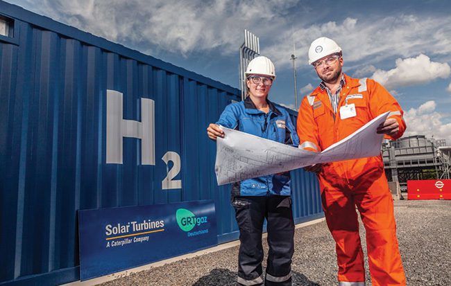 Successful Test of Hydrogen in Gas Turbine Driving a Natural Gas Compressor in Germany