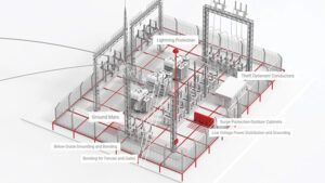 Fig1-Substation-lightning-grounding-protection