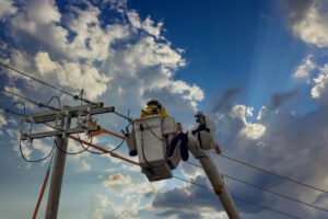electrician-power-line-distribution-grid